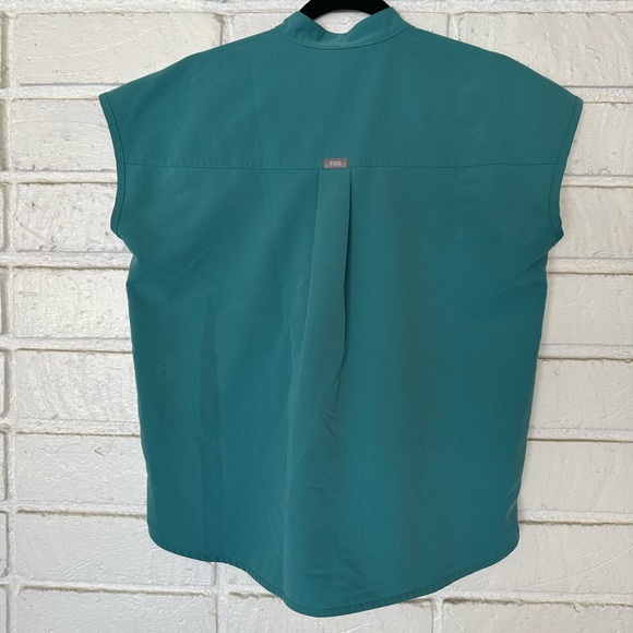 FIGS Rafaela Oversized Scrub Top XXS - Marine - Picture 2 of 4